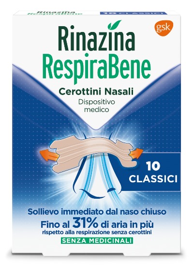 Rinazina Respirabene Cl.10pezzi