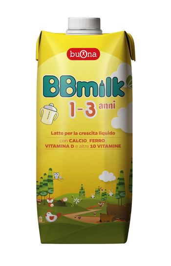 Bb milk 1-3 anni liquido 500ml