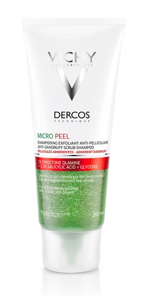 Dercos micro peel Shampoo esf200ml