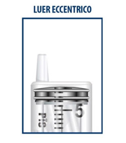 SIRINGA PIC STERILE 10ml innesto ago ECCENTRICO 21G 100 pezzi