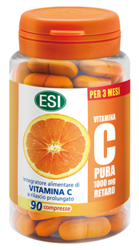 Esi Vitamina C Pura Retard Integratore SIstema Immunitario 90 Compresse