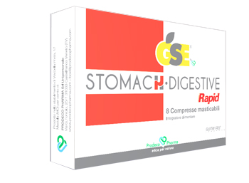 Gse stomach digestive rapid 8 compresse