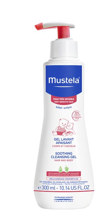 Mustela gel detergente lenitivo 300ml