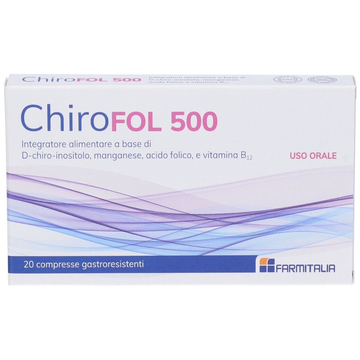 Chirofol 500 Integratore Fertilità 20 Compresse