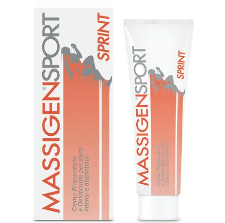 Massigen Sport Sprint Crema Per Riscaldamento Sforzi Intensi 50 ml