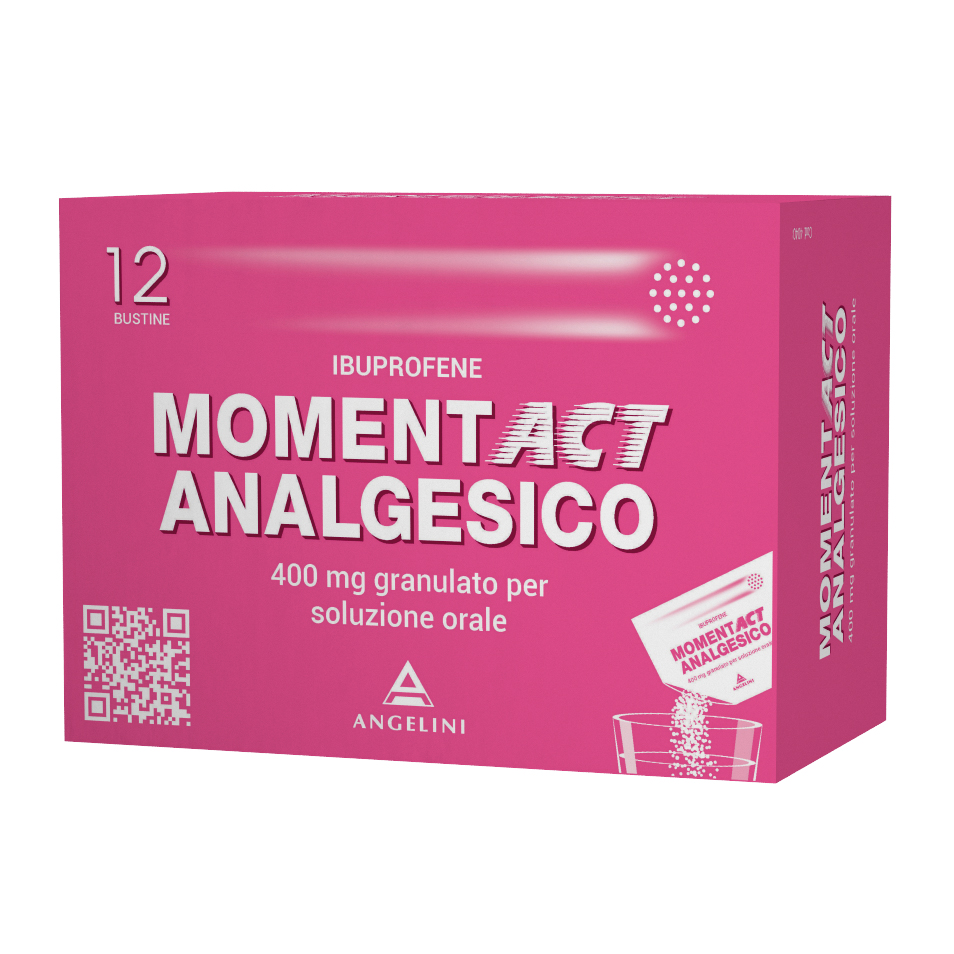 Momentact Analgesico 12 Buste Granulari 400mg