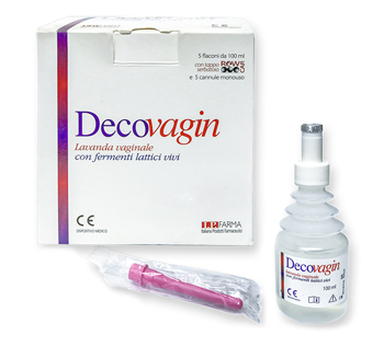 Decovagin Lavanda Vaginale 5 Flaconi + 5 Cannule