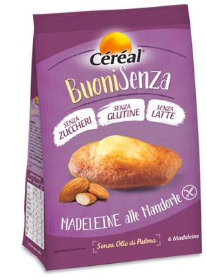 Cereal madeleine mandorle 180g