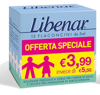 Libenar 15 flaconcini 5ml taglio prezzo
