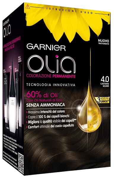 Garnier olia 4,0 castano scuro
