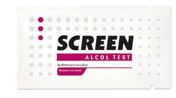 Screen Alcol Test Saliv 1 Pezzo