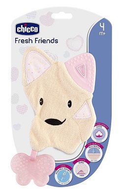 Chicco Massaggiagengive friends rosa 4m+