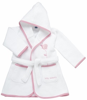 Accappatoio Chicco 48530 piquet ros12m+