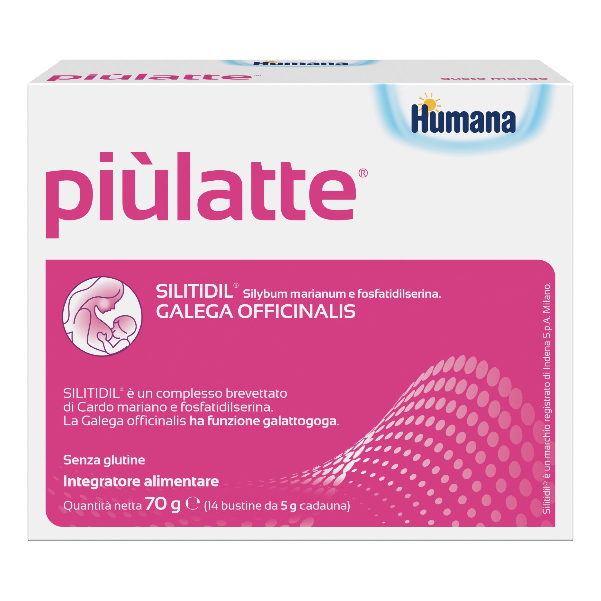Humana Piùlatte Plus 14 Bustine