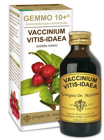 Mirtillo rosso gemme 10+100ml