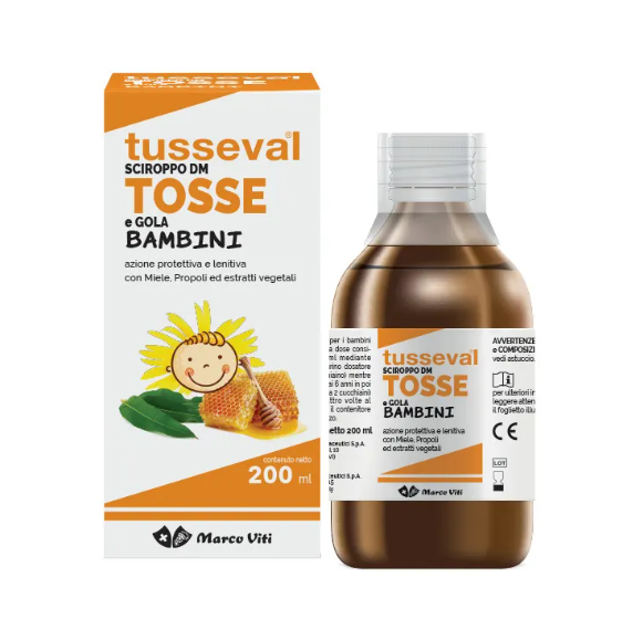 Tusseval Sciroppo Tosse Bambini 200 ml