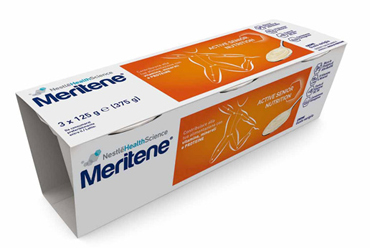 Meritene creme vaniglia 3x125g