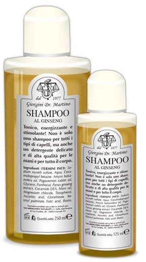 Shampoo al ginseng 250 ml