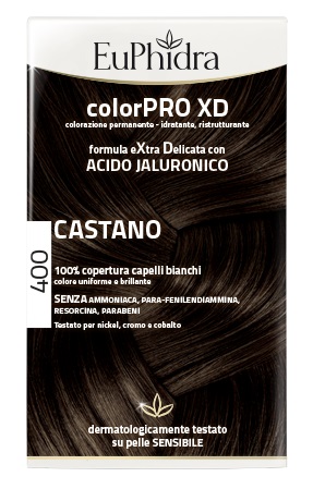Euphidra ColorPRO XD 400 Castano Tintura Capelli Extra Delicata