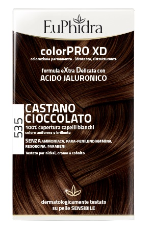 Euphidra ColorPRO XD 535 Castano Cioccolato Tintura Extra Delicata
