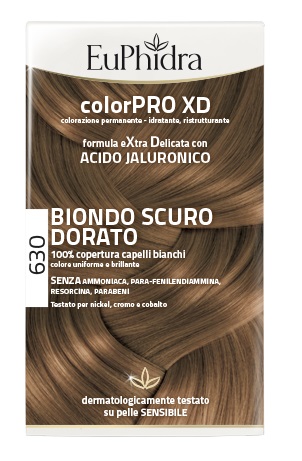 Euphidra ColorPRO XD 630 Biondo Scuro Dorato Tintura Extra Delicata