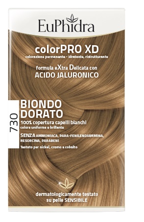 Euphidra Colorpro XD 730 Tintura Extra Delicata Colore Biondo Dorato