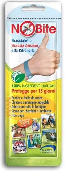 No bite bracciale antizanzare