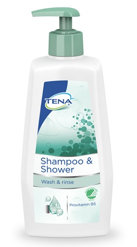 Tena shampoo&shower 500ml 1207