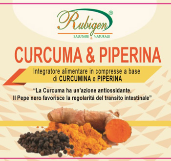 Curcuma&amp;piperina Rubigen120compresse