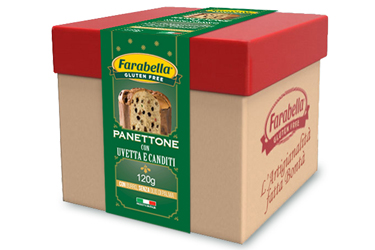 Farabella panettoncini uvetta canditi 120 g
