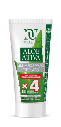 Aloe attiva gel puro titolato