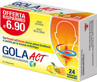 Gola act miele limone 62,4g