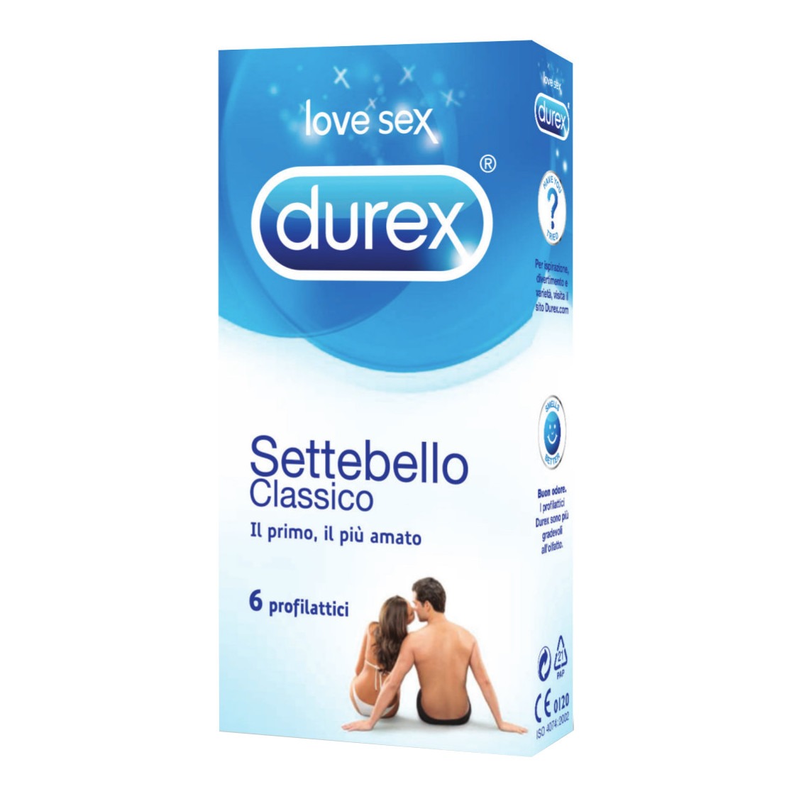 Durex Settebello Classico 6 Profilattici