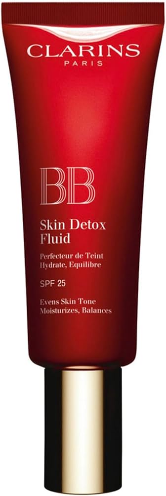 CLARINS - BB Skin Detox Fluid SPF25 - Crema Colorata 45 Ml - N. 02 Medium
