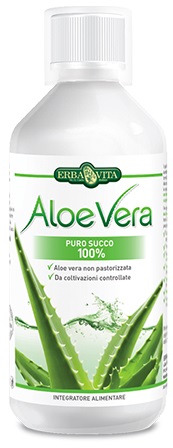 Aloe vera succo 100% 500ml ebv