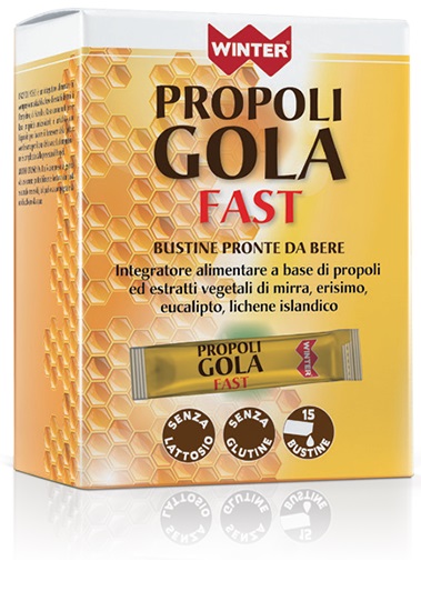 Winter propoli gola fast15 Bustine