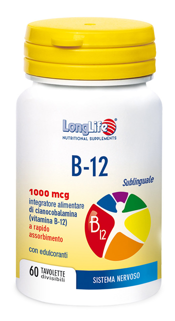 Longlife B12 1000mcg 60 Compresse