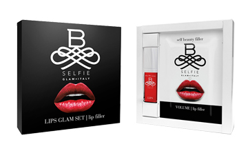 B selfie lips glam set filler
