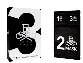 B selfie three sensat treatm- maschera rigenerante viso
