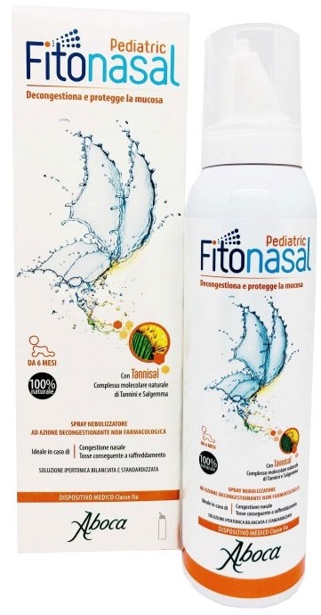 Aboca Fitonasal Pediatric Spray Nebulizzatore 125 ml