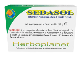 Herboplanet Sedasol 60 Compresse