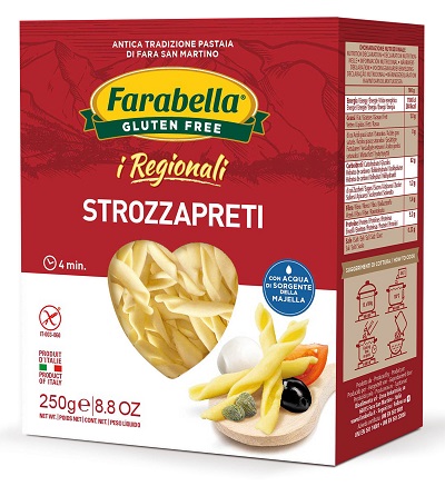Pasta senza glutine Farabella strozzapreti i regionali 250g
