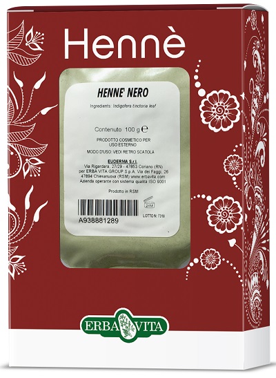 Henne color cap.nero 100g ebv