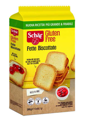 Schar Fette Biscottate Senza Glutine 260g