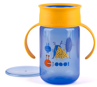 Suavinex tazza 360 gradi blu
