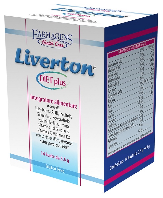 Liverton diet plus 14 Bustine 3,5g