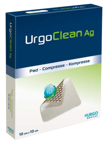 Urgoclean ag/silver 6x6cm 5pezzi