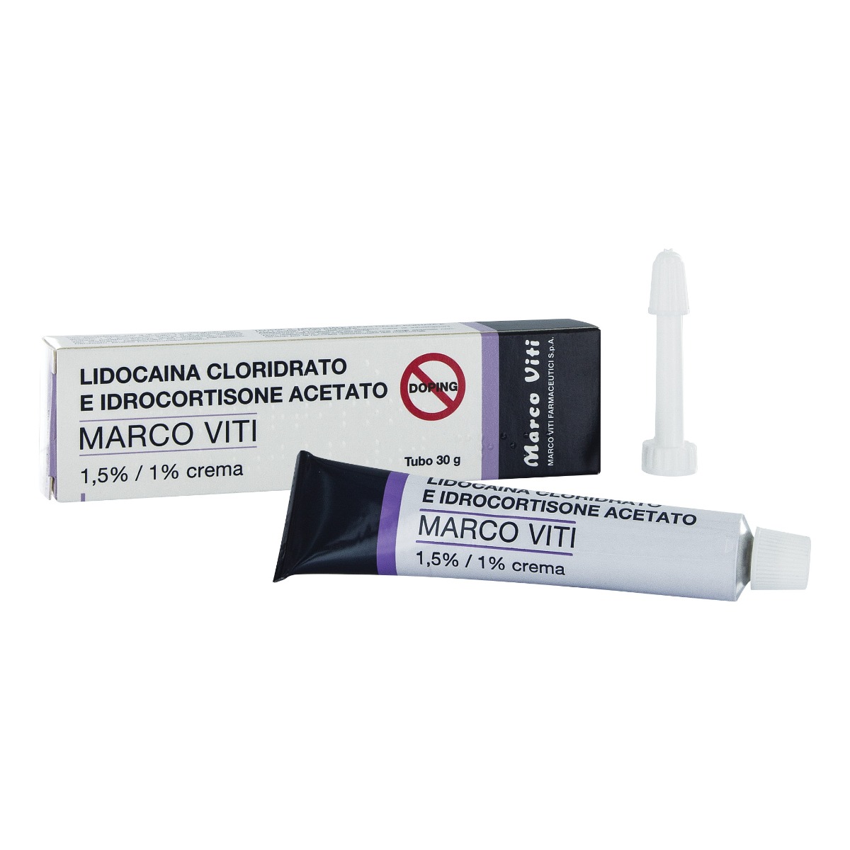 Marco Viti Lidocaina Idrocortisone Crema Rettale 30g 15mg /g + 10mg/g