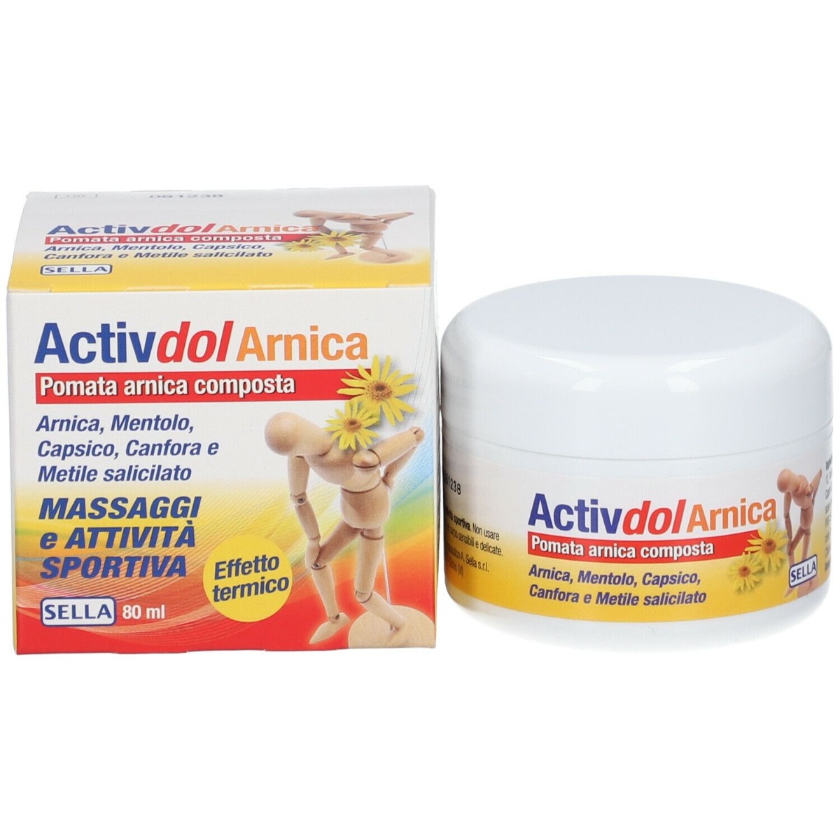 Sella Activdol Pomata Arnica Composta 80 ml
