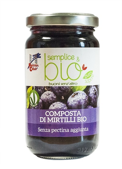 Semplice&amp;bio comp.mirtilli